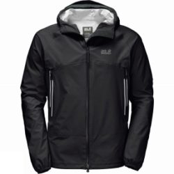 Jack Wolfskin Mens Mountain Pass Jacket Black